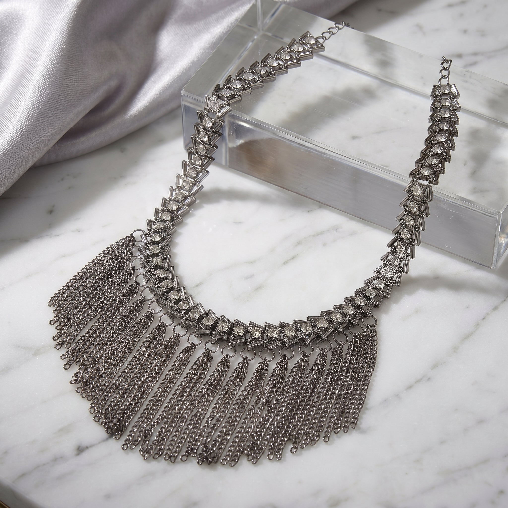 Crystal Statement Necklace for Women | Artificial Jewelry